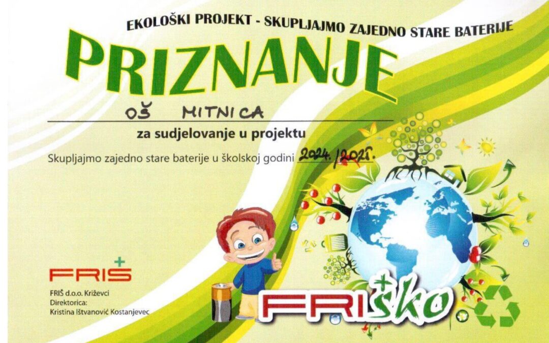 Prikupili smo stare baterije