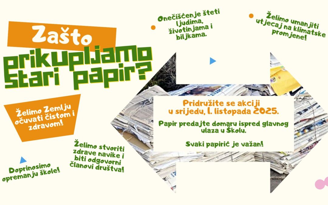 Prikupljamo stari papir