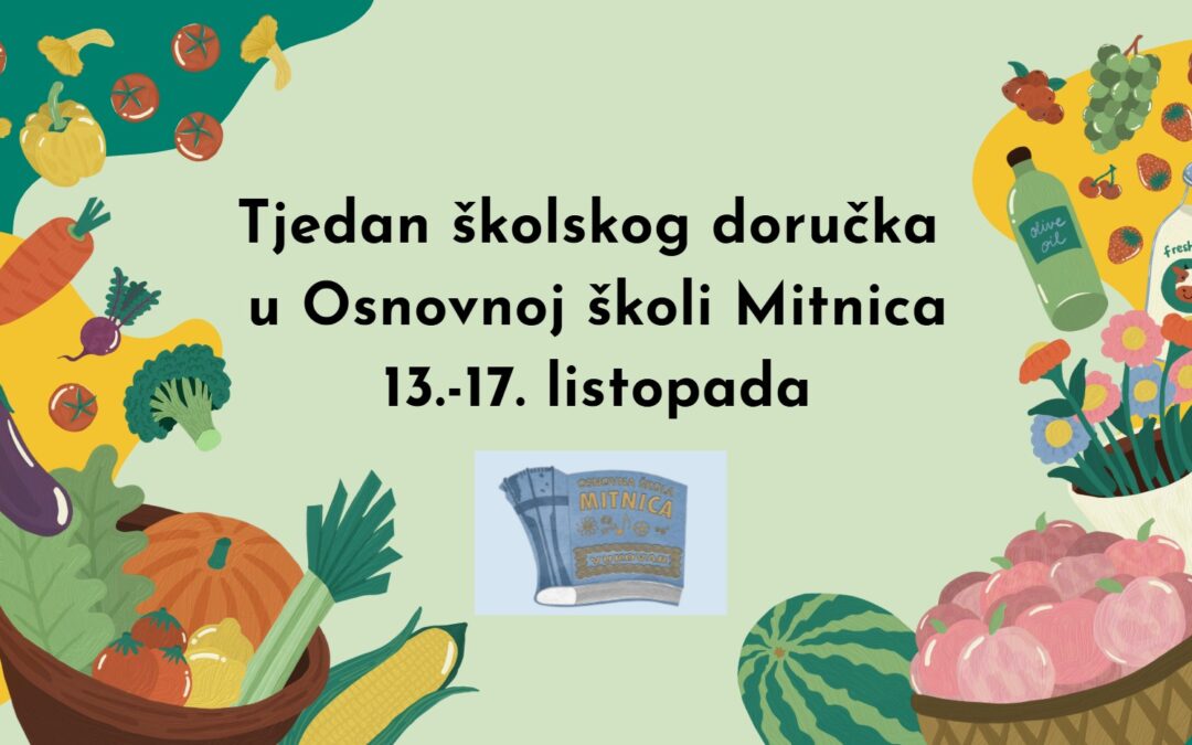 Tjedan Školskog doručka