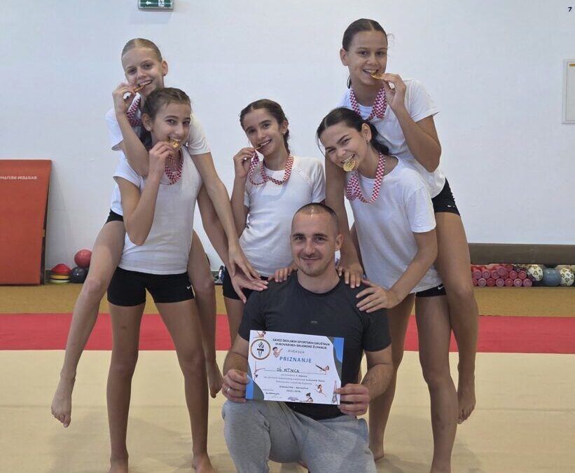 Naše zlatne gimnastičarke