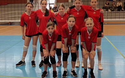 Mlađe odbojkašice na županijskom natjecanju
