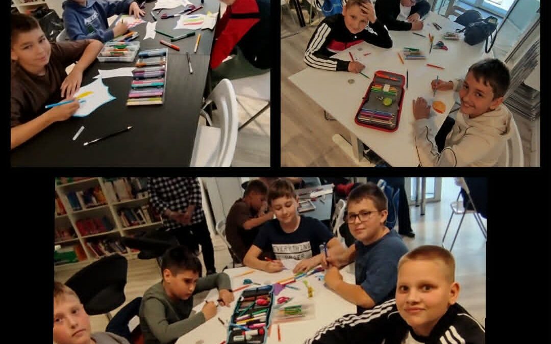 Četvrtaši u Gradskoj knjižnici Vukovar