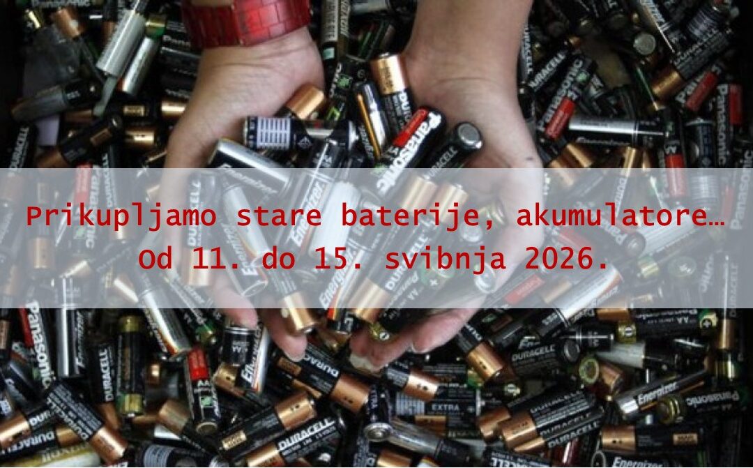 Prikupljamo stare baterije