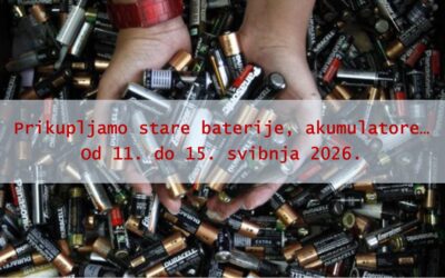 Prikupljamo stare baterije